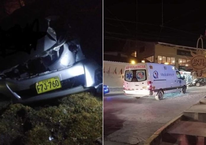 Dos muertos deja vuelco de camioneta del Arzobispado de Ayacucho Dos muertos deja vuelco de camioneta del Arzobispado de Ayacucho