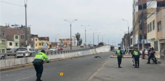 Hombre muere atropellado al intentar cruzar la avenida Perú