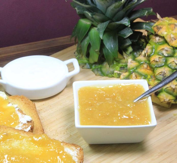 Mermelada de piña