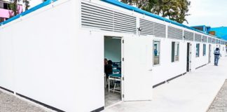 Minedu entrega aulas temporales de proyecto Escuelas Bicentenario