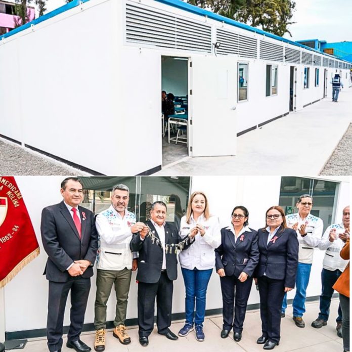 Minedu entrega aulas temporales de proyecto Escuelas Bicentenario