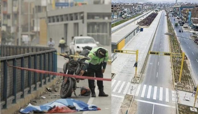 Mujer muere atropellada tras invadir vía de ampliación del Metropolitano Mujer muere atropellada tras invadir vía de ampliación del Metropolitano