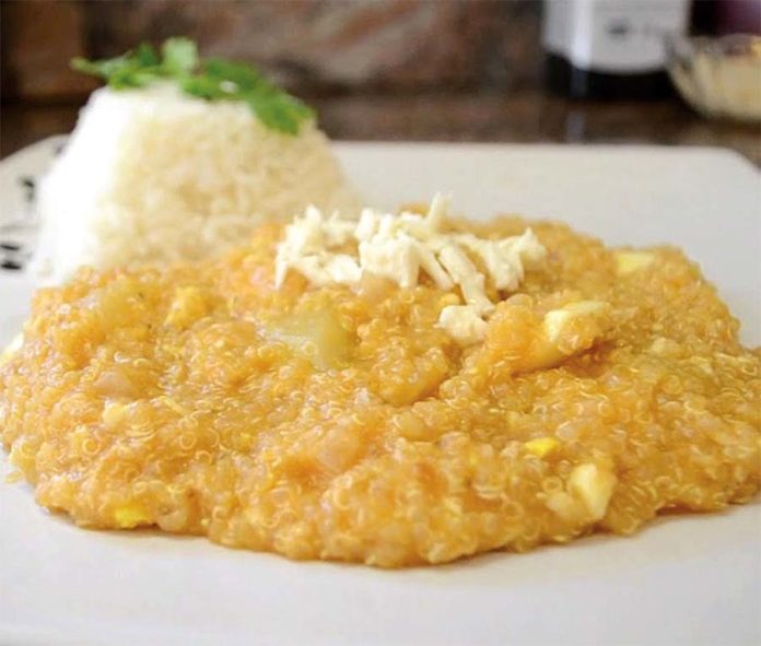 Quinua con pollo