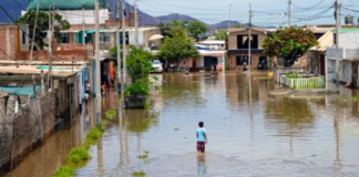Lluvias pondrían en riesgo muy alto a más de 2.2 millones de personas