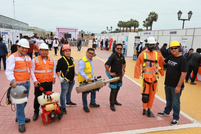 GORE Callao promueve cultura de prevención de riesgos laborales en feria de seguridad y salud laboral