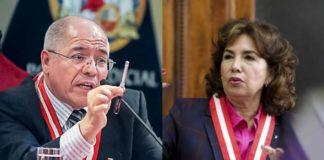 César San Martín y Elvia Barrios