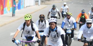 Con éxito se realizó Bicicleteada 7K organizada por municipalidad de Chorrillos
