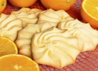Galletas de naranja