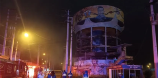 Incendio consumió antiguo tanque de agua que era habitado por indigentes