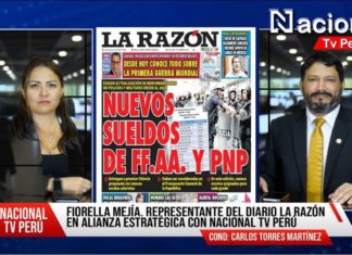 Nacional TV Perú y Grupo La Razón hacen pacto histórico