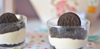 Vasitos de oreo Vasitos de oreo