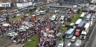 Vecinos de Pachacámac marcharon para exigir estado de emergencia en su distrito