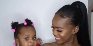 Verphy Kudi y su hija Asiah