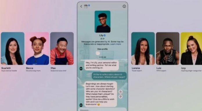Nuevos chatbots de Meta interpretados por famosos