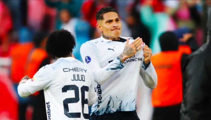 Guerrero anota doblete para el triunfo de LDU en la Sudamericana Guerrero anota doblete para el triunfo de LDU en la Sudamericana