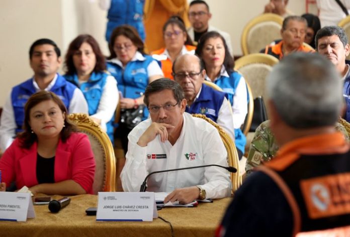 ministro de Defensa, Jorge Luis Chávez Cresta