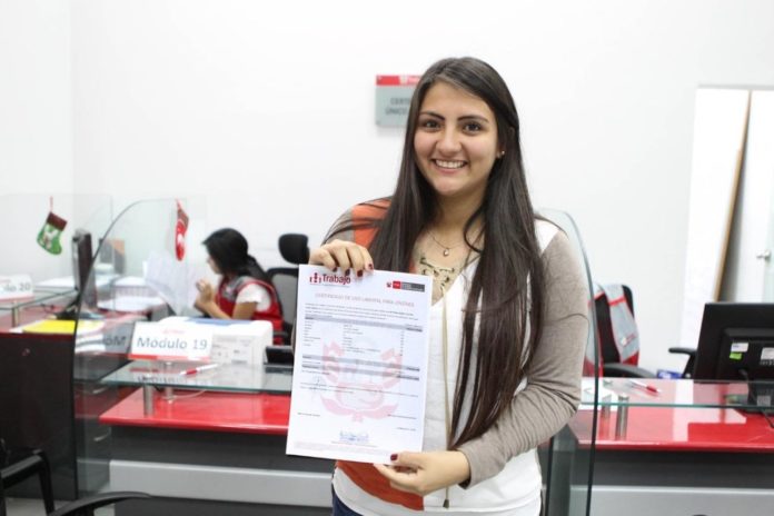 MTPE brindó 2.5 millones de Certificados Únicos Laborales