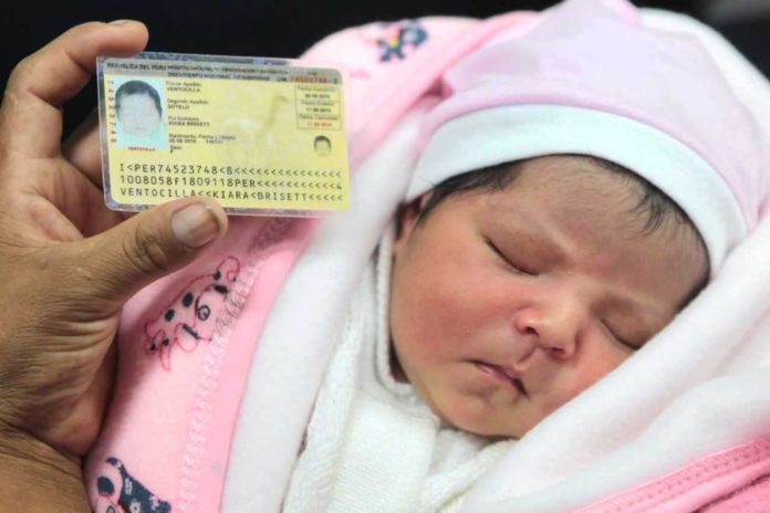 Reniec dará 100 mil DNI gratis a niños de 0-3 este 2023