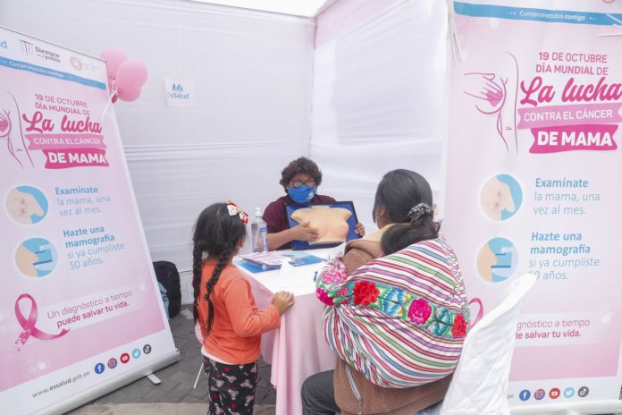 Cáncer de mama: Realizan mamografías gratuitas en Plaza Lima Sur