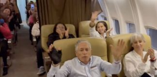 Los 42 peruanos evacuados de Israel llegan a salvo a Roma