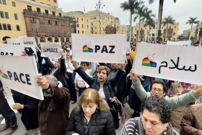 Lima: Cristianos, judíos y musulmanes rezaron por la paz en Israel