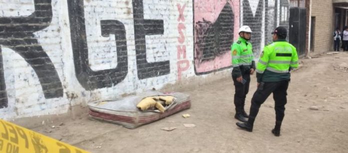 Hallan cadáver en colchón en SMP