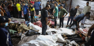 Hospital de Gaza bajo fuego militar