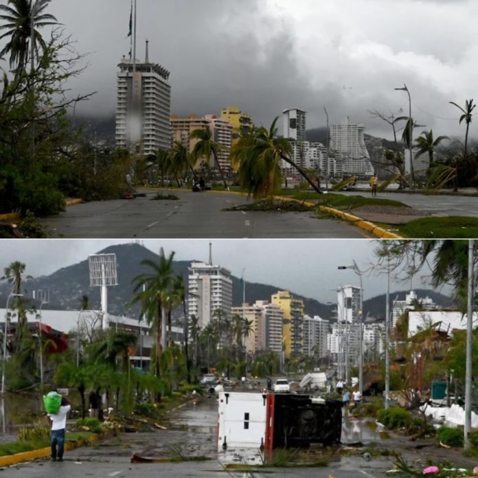 Huracán Otis deja 27 muertos en Acapulco