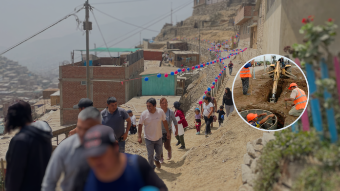 Huaycán: 47,000 Vecinos tendrán agua y desagüe