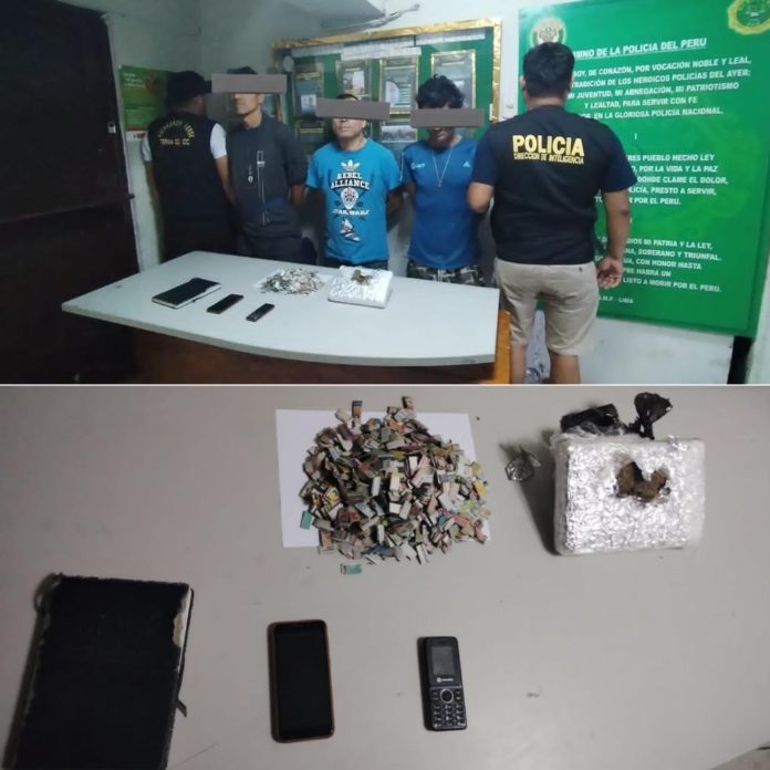 PNP desbarata red de microcomercialización de droga en SMP
