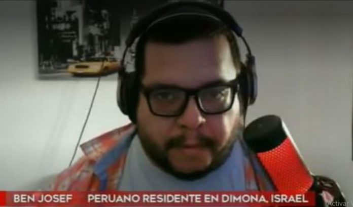 Peruano en Israel se vio obligado a refugiarse durante entrevista Peruano en Israel se vio obligado a refugiarse durante entrevista