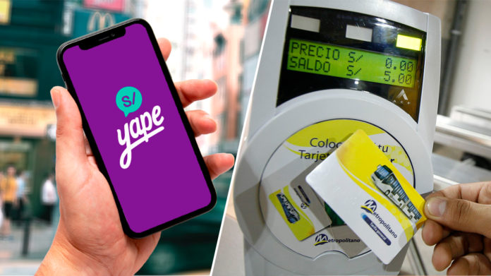 Recarga tu tarjeta de Metropolitano a través de Yape