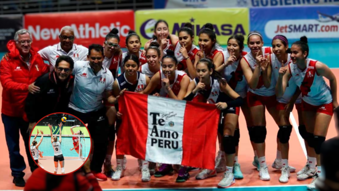 Selección Peruana Femenina U17 de voleibol asegura su lugar en el mundial 2024