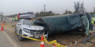 Triple choque deja dos muertos en Lurín