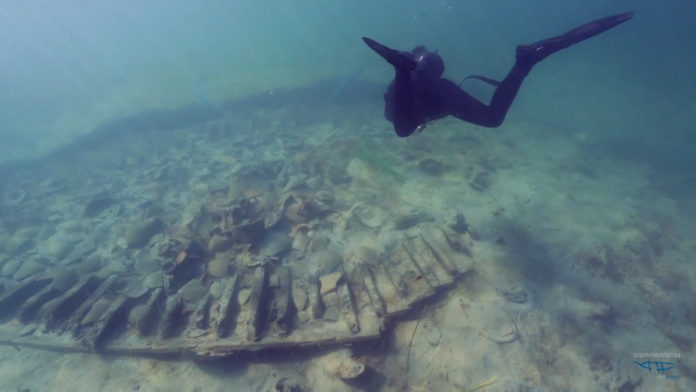 Recuperan del Mar Mediterráneo un barco romano del siglo III