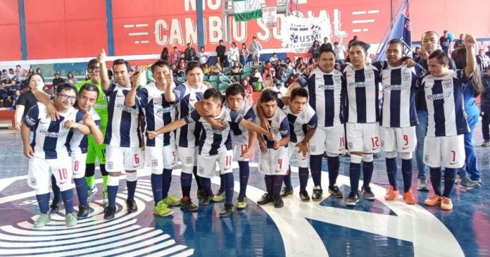 Alianza Lima es campeón del Clausura de la Liga de Futsal Down