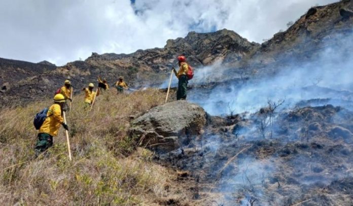 Cusco: cierran el Camino Inca hacia Machu Picchu por incendio
