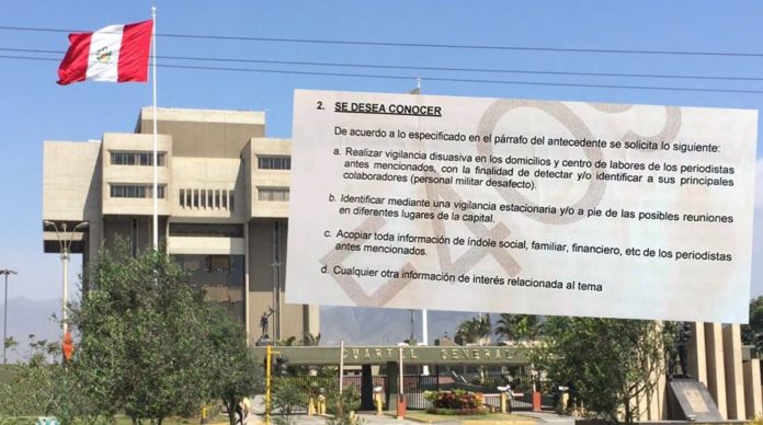 Hildebrandt en sus trece: denuncian reglaje del Ejército