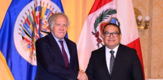 Alberto Otárola declara sobre el cambio climático ante la OEA