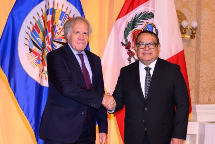 Alberto Otárola declara sobre el cambio climático ante la OEA