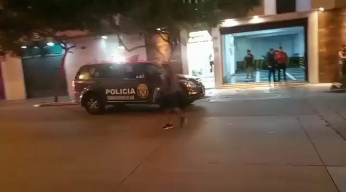 Lince: Lanzan granada en hostal y deja tres heridos