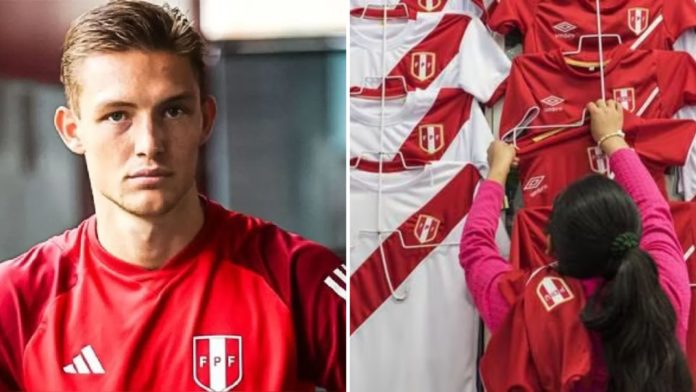 Gamarra: Venden camisetas y polos con el rostro de Oliver Sonne previo al Perú vs Chile Gamarra: Venden camisetas y polos con el rostro de Oliver Sonne previo al Perú vs Chile