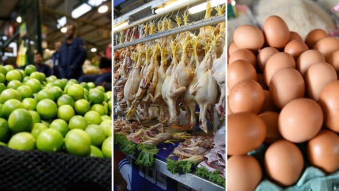 Pollo, huevo y limón bajan de precio: Conoce en cuánto se ofrece