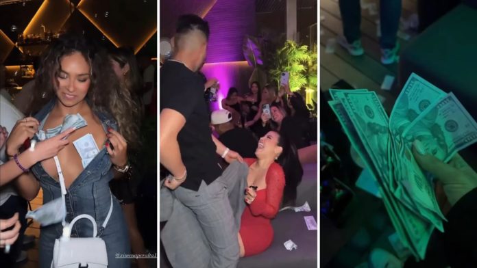 Striptease y hasta dólares, lo que se vio en la fiesta de jugadores de Alianza