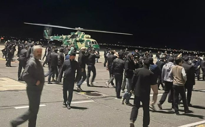 Disturbios antisemitas en el aeropuerto de Daguestán