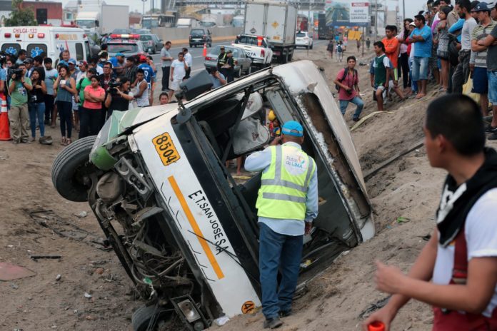 PNP alerta la normalización de muertes en accidentes de tránsito