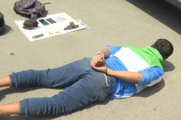 Capturan a raqueteros en moto en San Martín