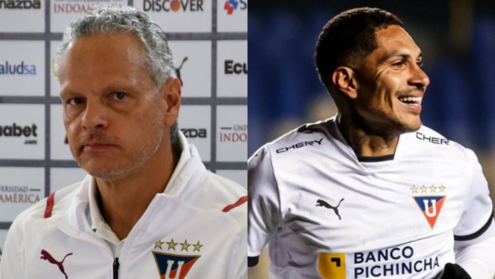 Presidente de LDU quiere renovarle el contrato a Paolo Guerrero