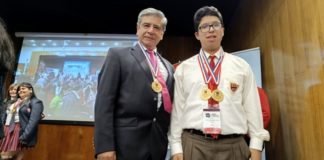 Moqueguano gana concurso de ciencia y tecnología en Chile