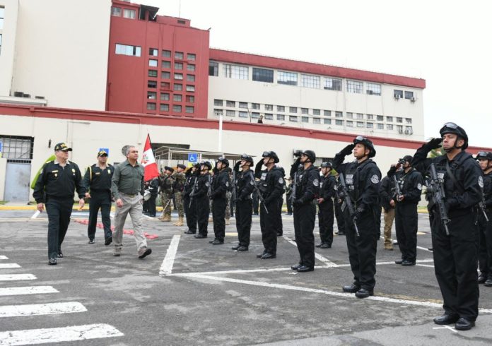 El ministro del Interior, Vicente Romero, presentó a tres nuevos grupos especializados de la Policía Nacional del Perú